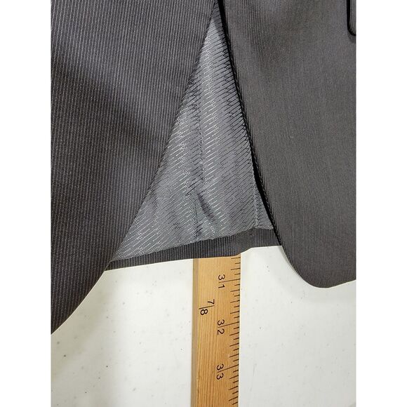 Hugo Boss 2-Button Grey Sport Coat Suit Jacket Blazer - 42R - Picture 7 of 10
